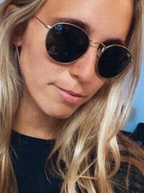 Authentic Ray-Ban Round Metal 3447 50 mm